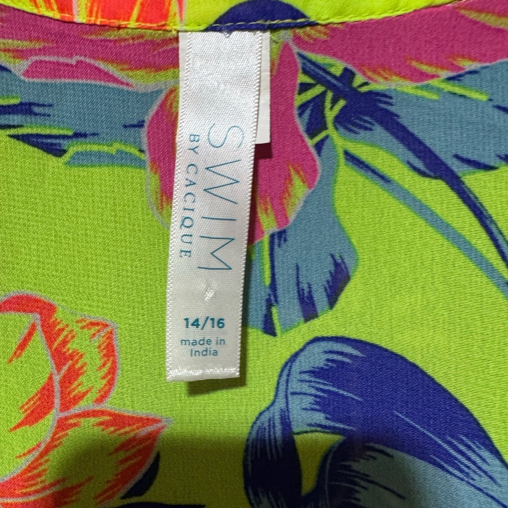 Vibrant Floral Kimono - Picture 5 of 5